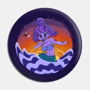 A Cup of Mermaid Pin