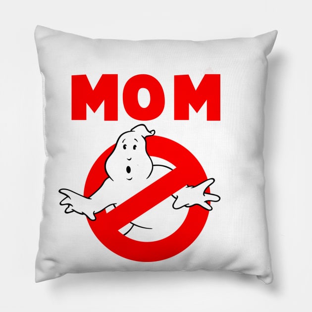 Mommy of Ghostbusters Pillow by FirmanPrintables