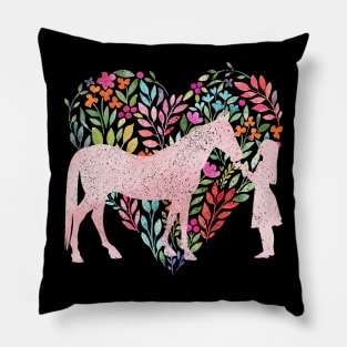 Horse Girl Pillow