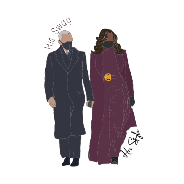 His Swag, Her Style, The Obamas by Cargoprints