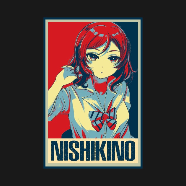 Honoka Kousaka's Energetic Ensemble Tee by Tosik Art1