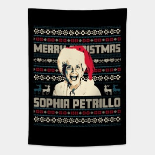 Sophia Petrillo Merry Christmas Tapestry