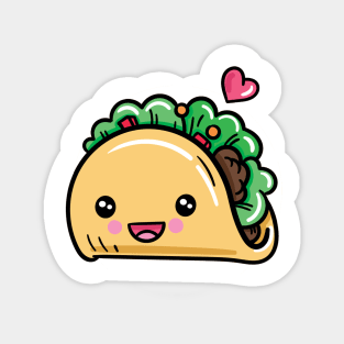 Kawaii Taco Magnet