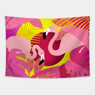 FLAMINGOS Tapestry