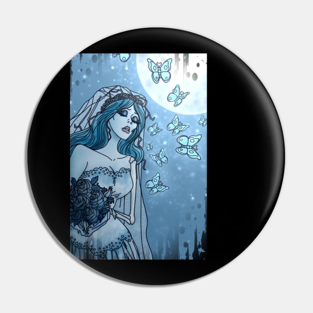 Corpse Bride Pin by Ohfrekb