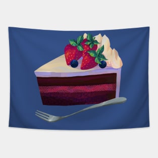 Strawberry Cake II Tapestry