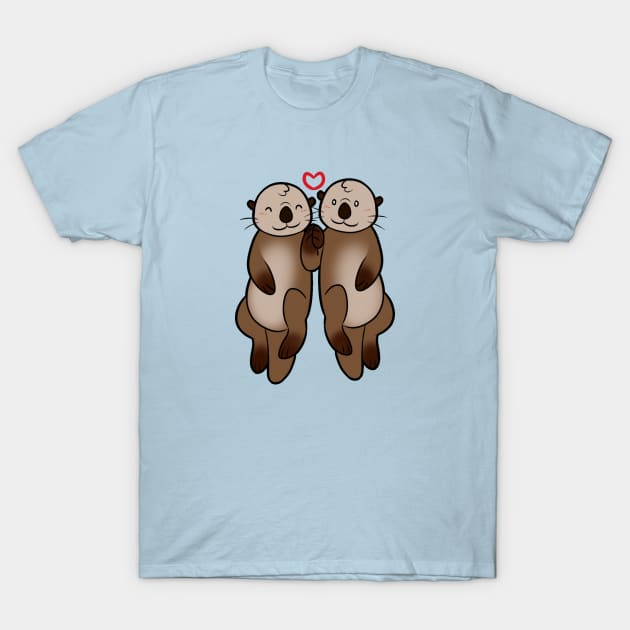 I Love My Significant Otter Couples T-Shirt I Love My Significant Otter Couples T-Shirt