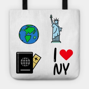 NYC Sticker Pack Tote