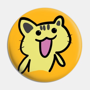 Yellow Cat Pin