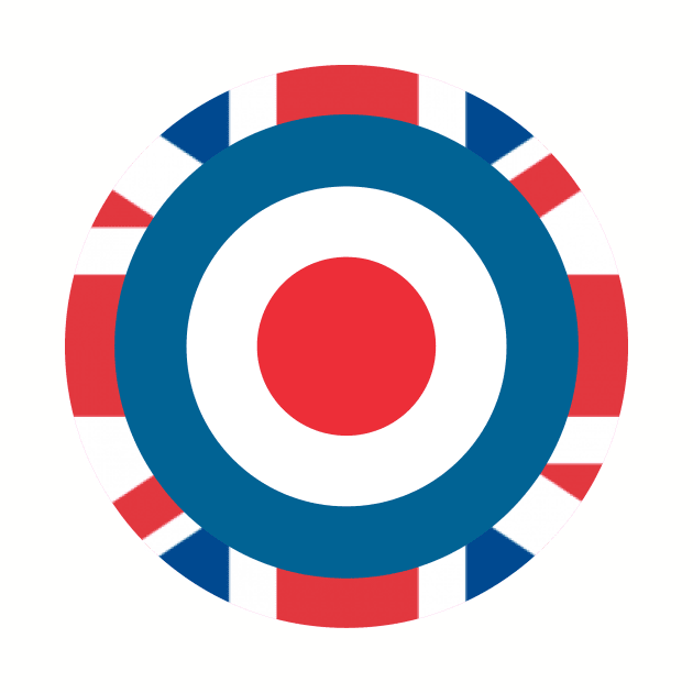 Brit Mod Roundel by Skatee