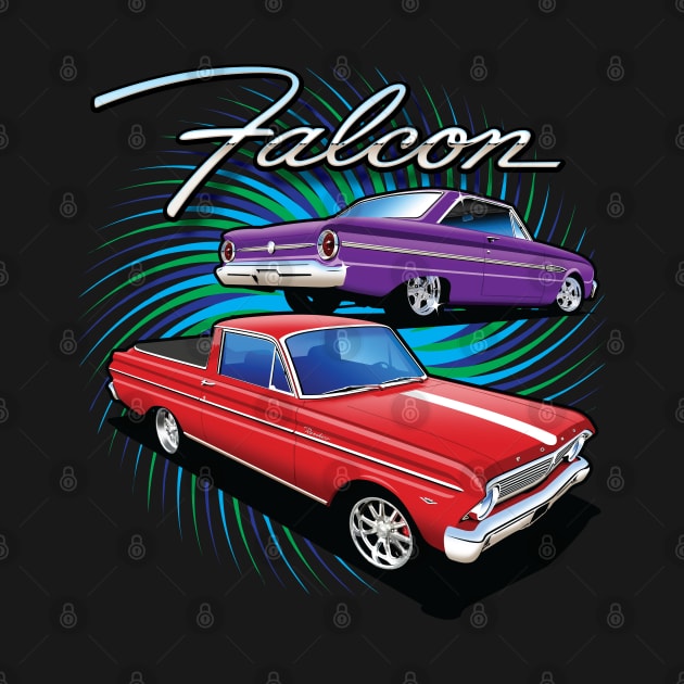 '63 Falcon and '65 Ranchero by BriteDesign