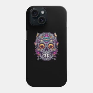 Halloween Dia De Los Muertos Phone Case