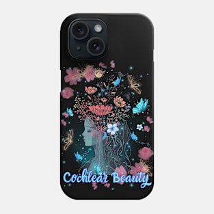 Cochlear Beauty | Cochlear Implant | Deaf | Blue Phone Case