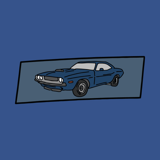 old muscle car by fokaction