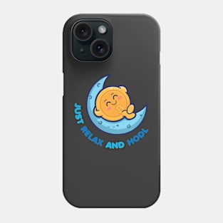 Bitcoin - just relax and hodl Phone Case