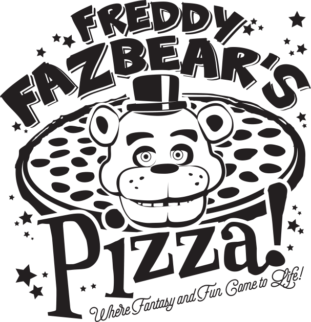 Freddy Fazbear's Pizza Kids T-Shirt by MindsparkCreative