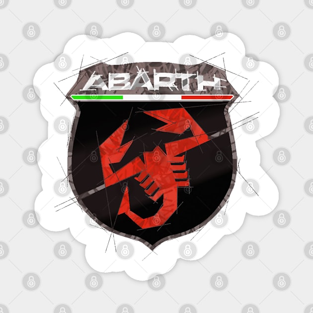 Abarthlogo Magnet by GalartCreations