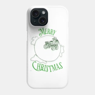 Monster Truck Santa Phone Case