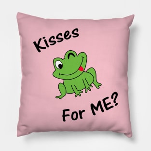 Kisses For Me? Pillow