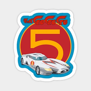 Go! Speed Racer Mach 5 Magnet