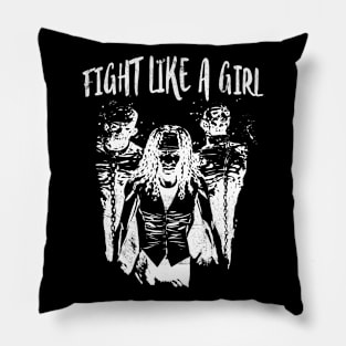 Fierce Girl Pillow