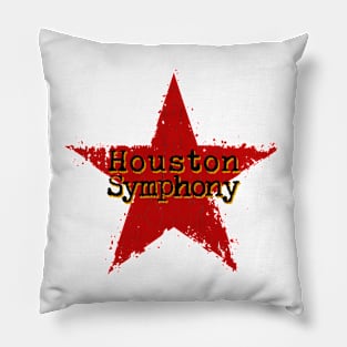 best vintage star Houston Symphony Pillow