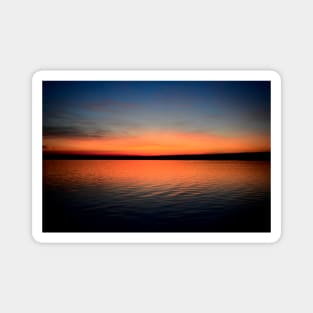 Sunset / Swiss Artwork Photography Magnet