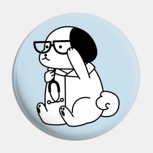 Dogter The Doctor Dog Pin