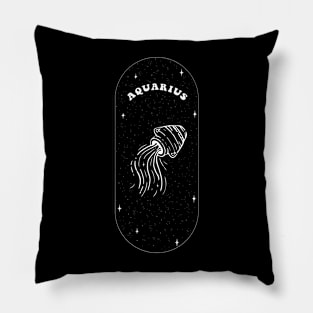 Aquarius Zodiac Sign - Astrological sign Pillow