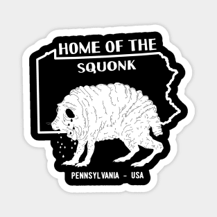 Home of the Squonk Cryptid Magnet