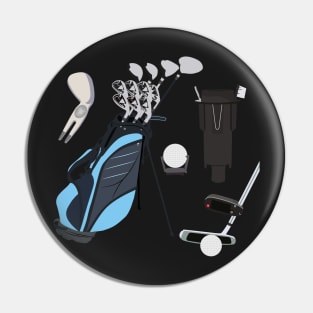 Golf Accessories Stickers Pin