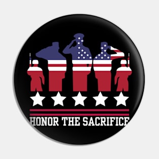 HONOR THE SACRIFICE Memorial day sayings Pin