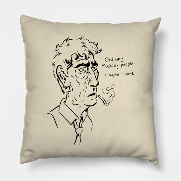 Smokin Bud Pillow by mcgriffin