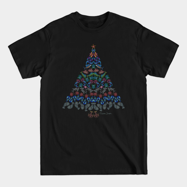 Discover Marine Creatures Christmas Tree - Christmas Trees - T-Shirt