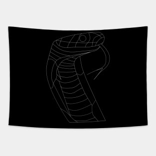 Serpent Snake anaconda ecopop Tapestry