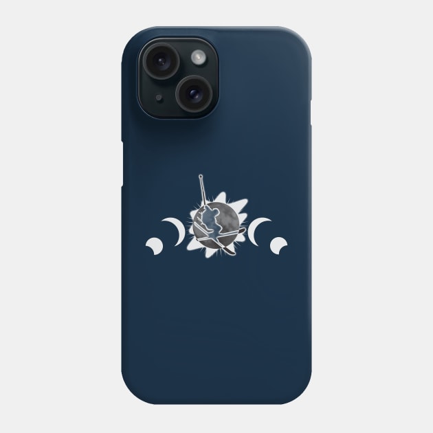 Skier Eclipse Phone Case by Ski Classic NH