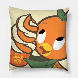 Florida Orange Bird - Sunshine Tree Terrace Pillow