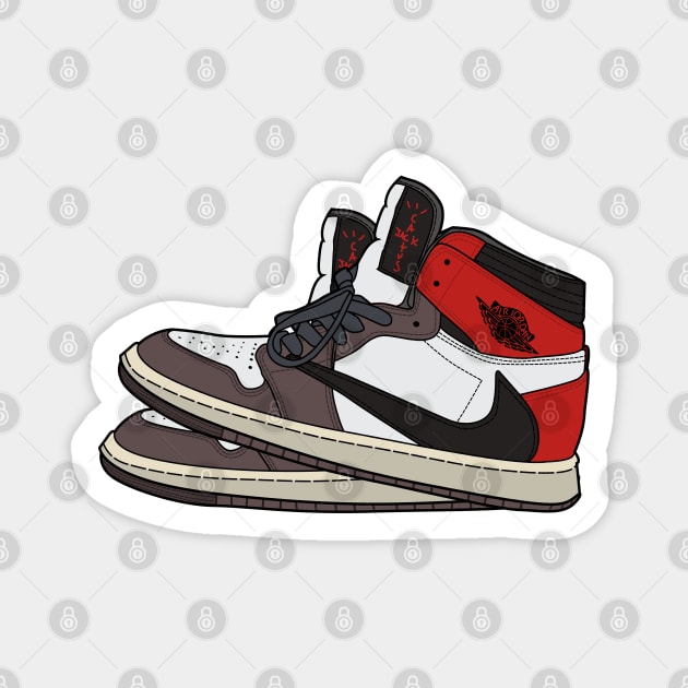 AIR JORDAN Magnet by origin illustrations