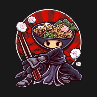 Sushi Ninja Warrior Graphic Art Design Gift T-Shirt