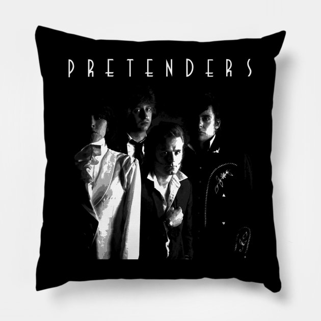 Pretenders Pillow by meantibrann