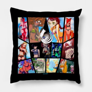 Cid IX Collage Pillow