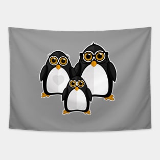 Penguin Family Tapestry