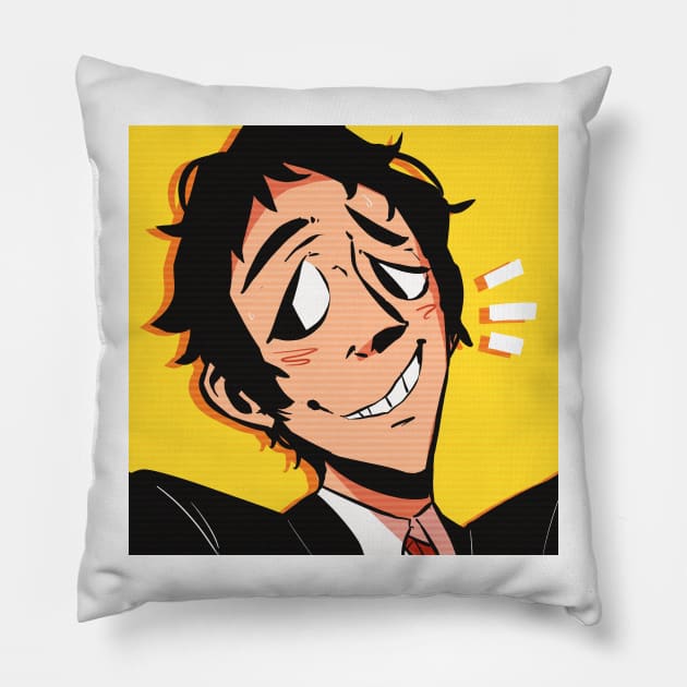 Classic adachi Pillow by toothy.crow