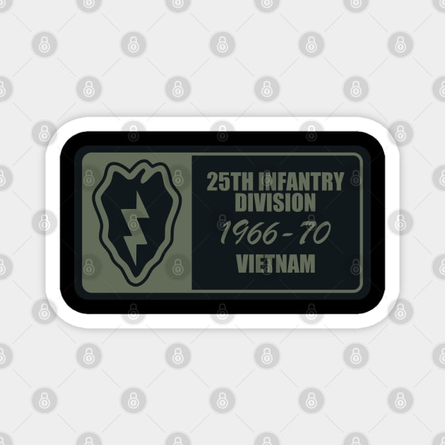 25th Infantry Division Vietnam Magnet by TCP