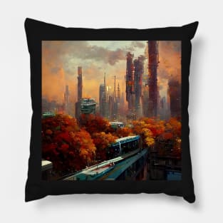 Future autumn Pillow