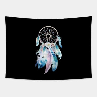 Image: Watercolor, Dreamcatcher Tapestry