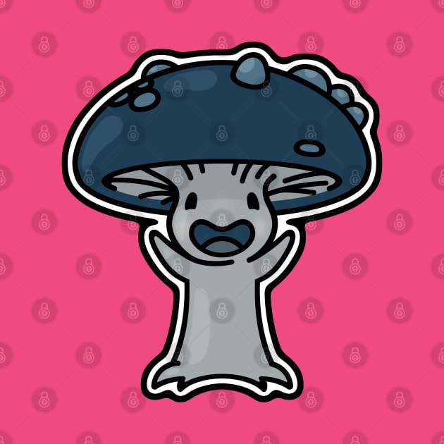 Happy Mushroom Warrior by Nessem