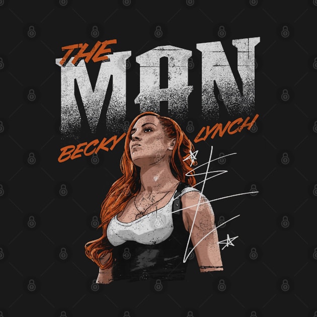 Becky Lynch The Man by MunMun_Design