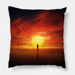 Acid Rain. Earth 2118. Pillow