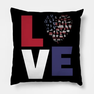 I Love America - States Pillow